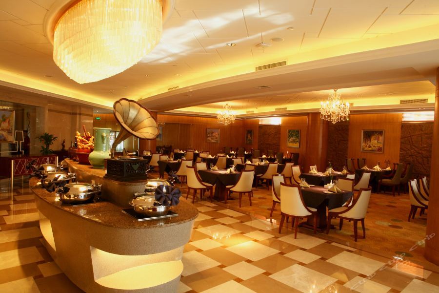 شانغهاي Central International Hotel المطعم الصورة